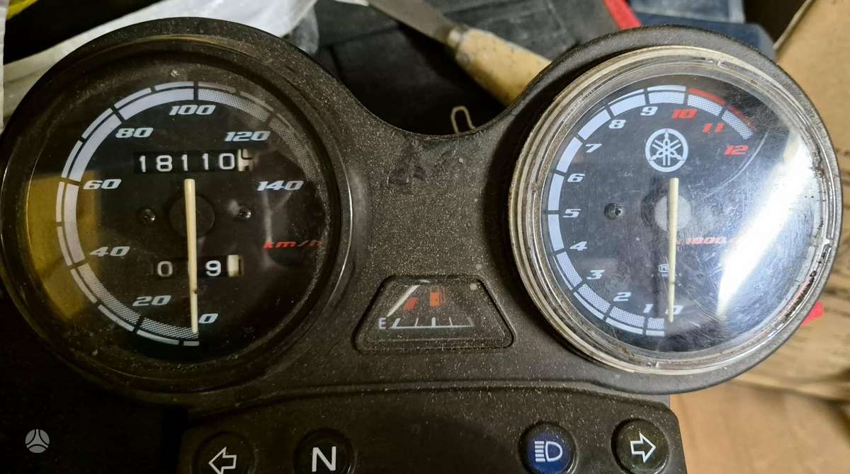 Yamaha YBR 125cc, street / classic