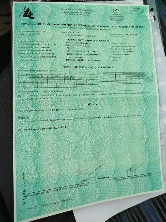 Ford Focus, 1.6 l., Универсал
