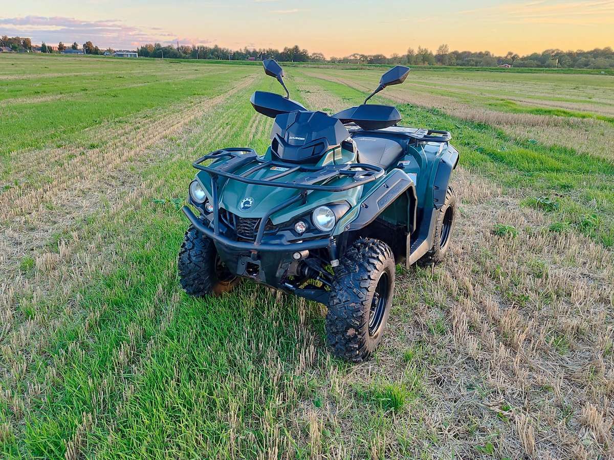 Can-Am Outlander 650cc, квадроциклы