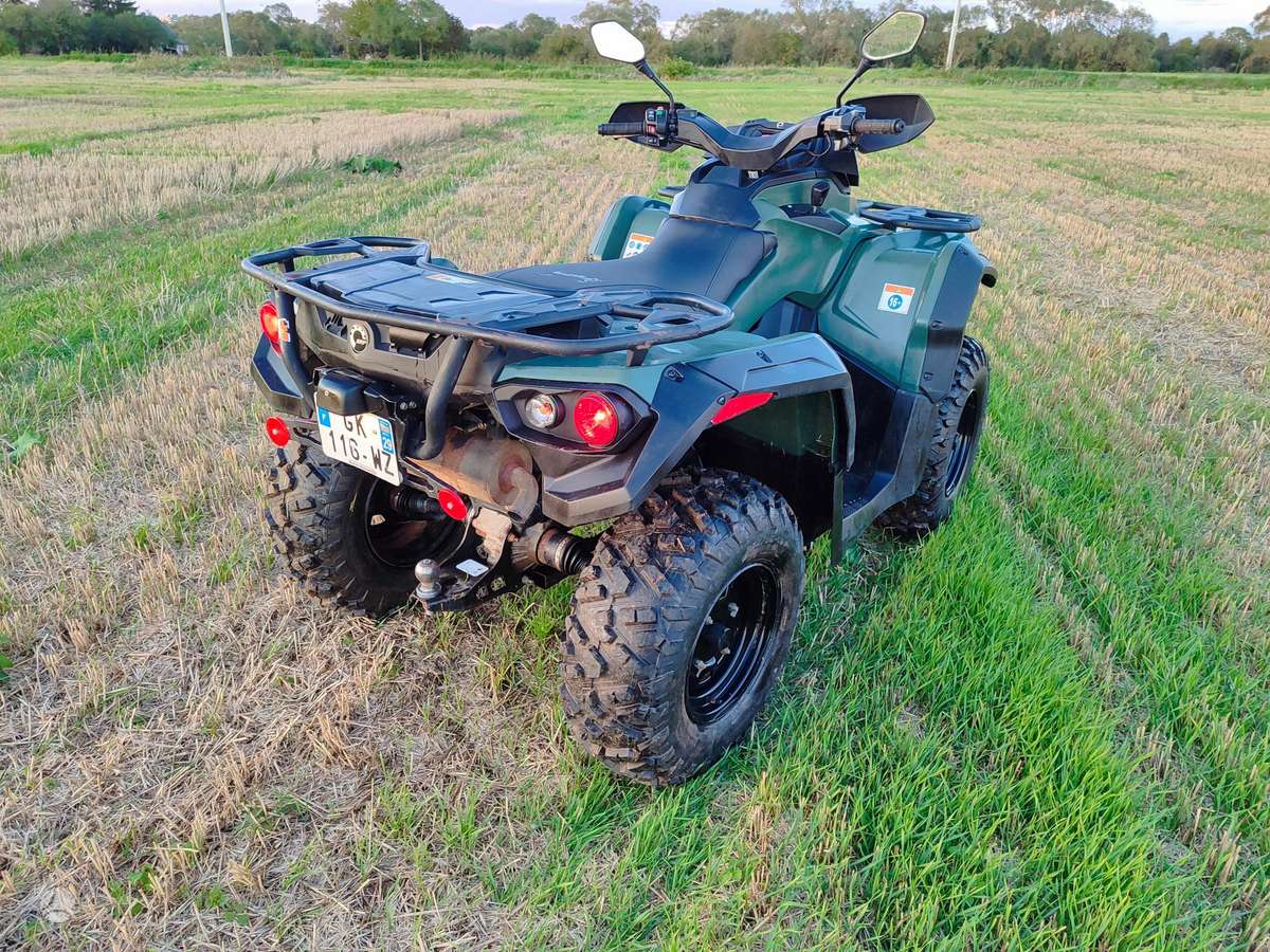 Can-Am Outlander 650cc, квадроциклы