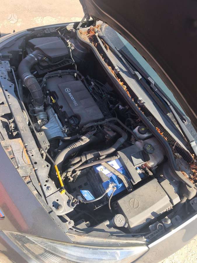 Opel Astra Z177 spalva 47620km
