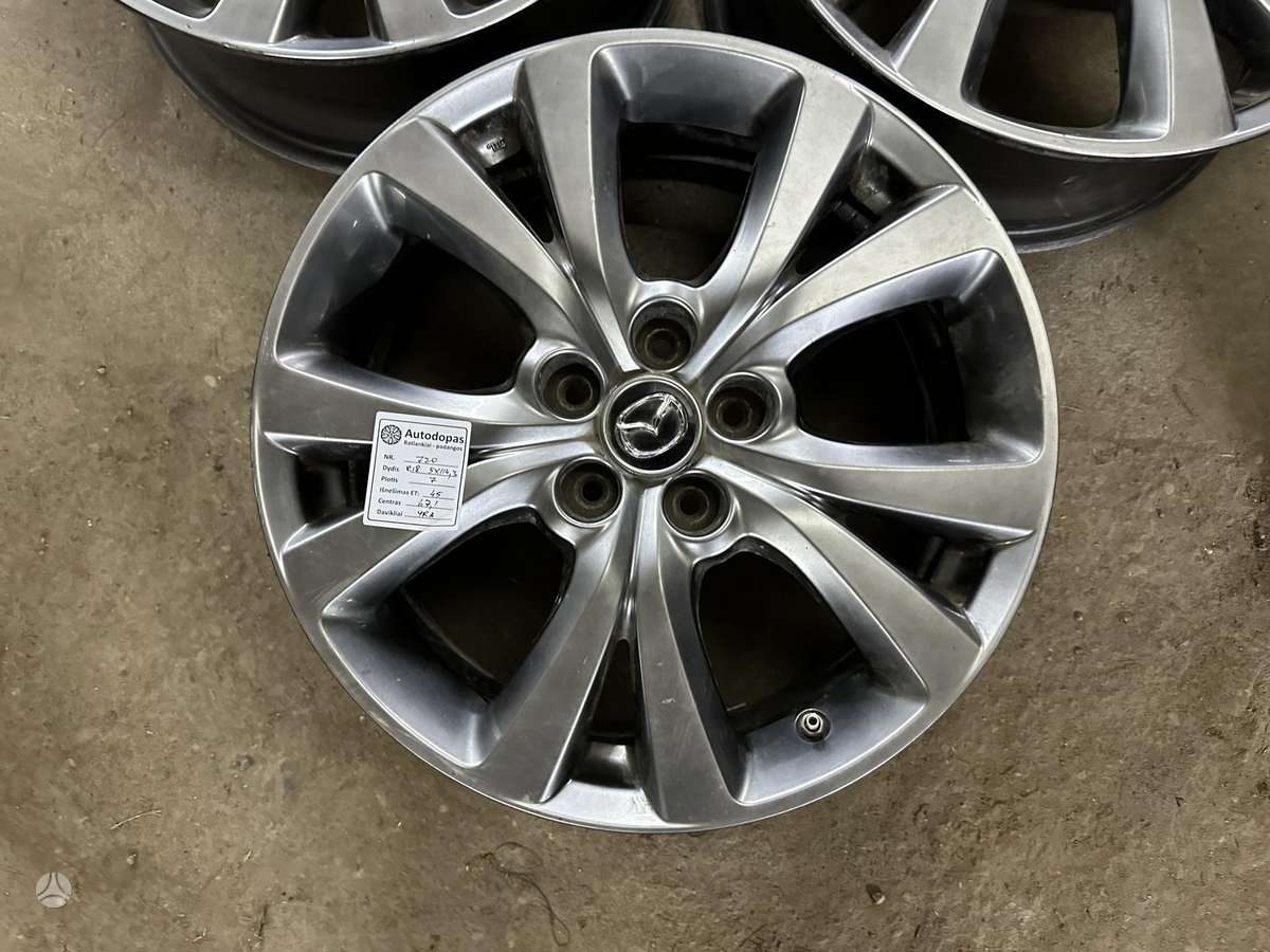 Mazda, легкосплавные , R18