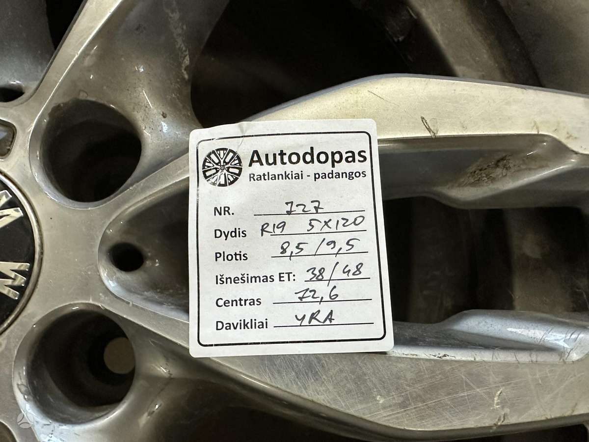 BMW, light alloy, R19