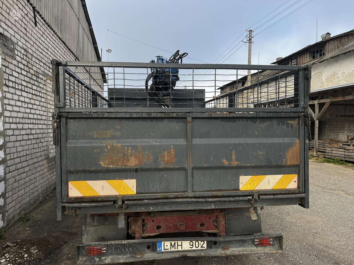 Iveco 90 E, 17, dumpers with crane