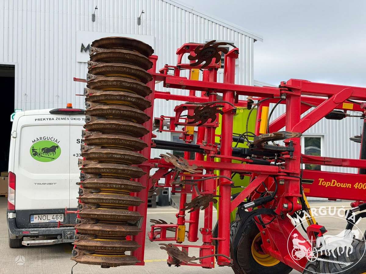 Vaderstad TopDown 400, 4 m, scrapers, scrubbers