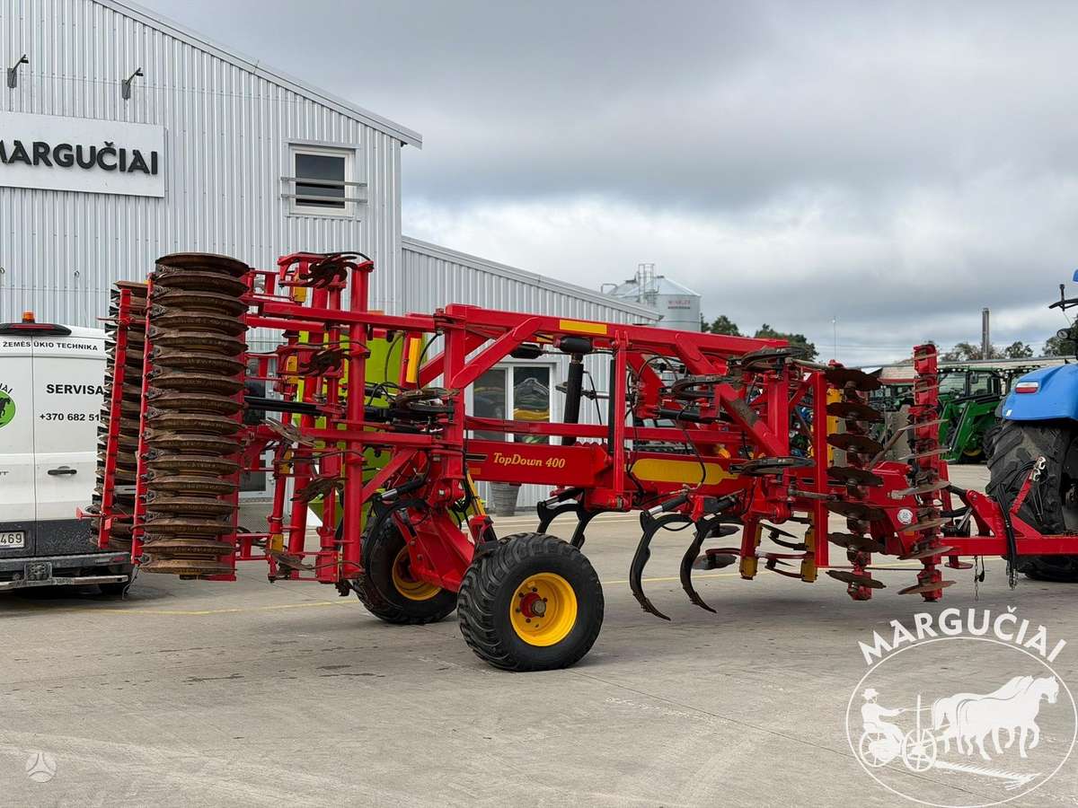 Vaderstad TopDown 400, 4 m, скребки, скрубберы