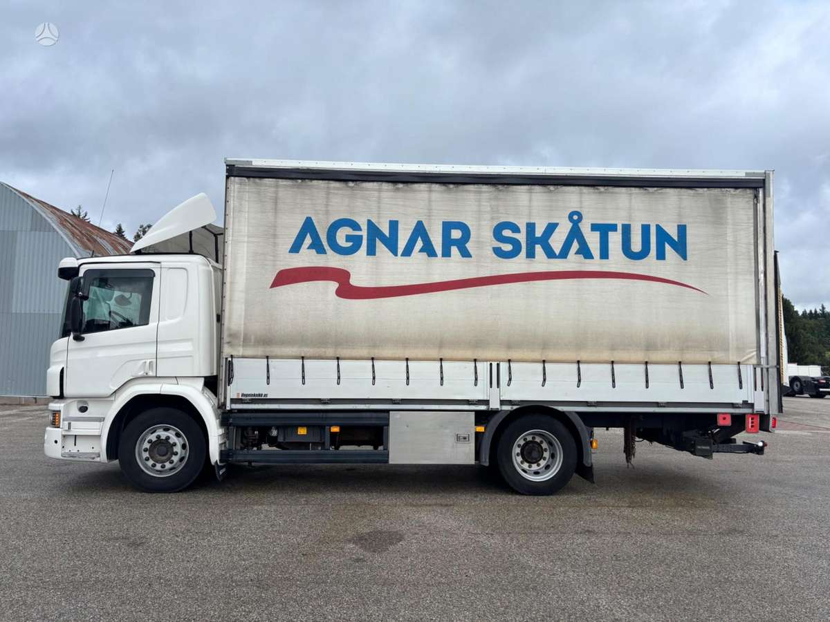 Scania P280, с краном