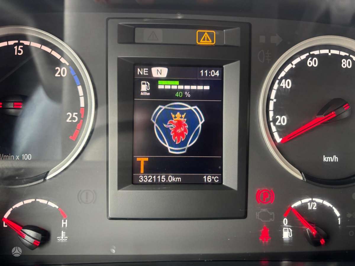 Scania P280, с краном
