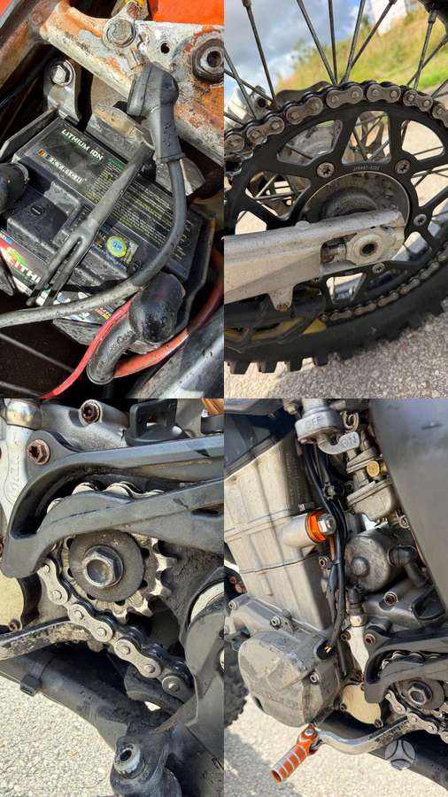 KTM EXC 450cc, krosiniai
