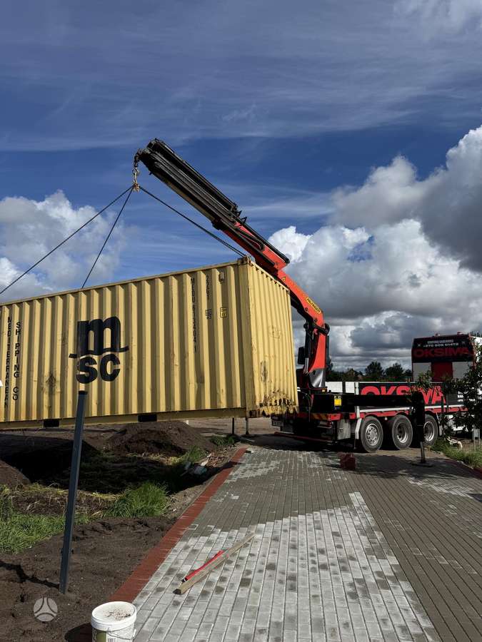Volvo FH 540, su kranu