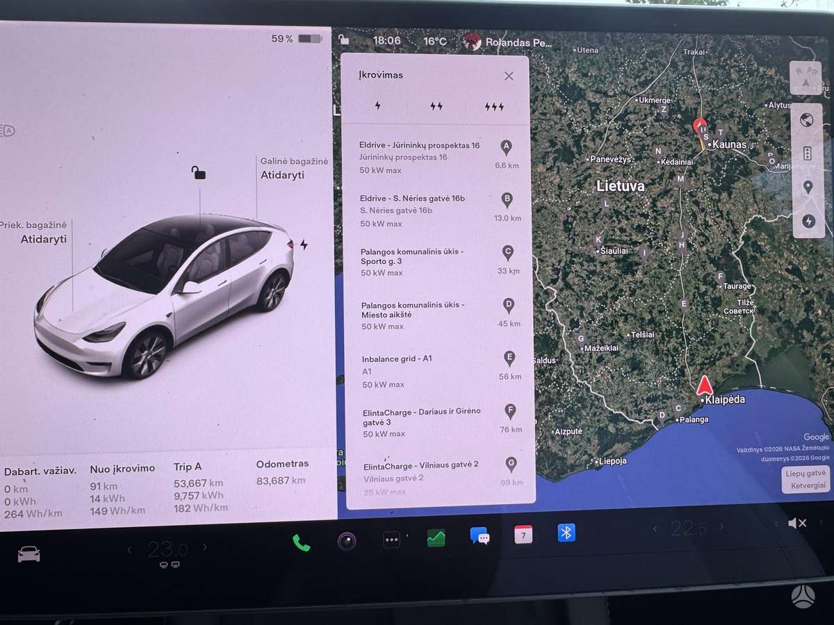 Tesla Model Y, 82 kWh, off-road / crossover