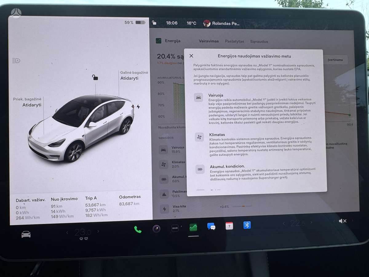 Tesla Model Y, 82 kWh, off-road / crossover
