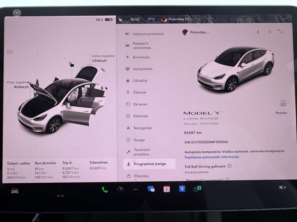 Tesla Model Y, 82 kWh, off-road / crossover