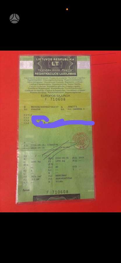 Porsche 911, 3.8 l., Кабриолет