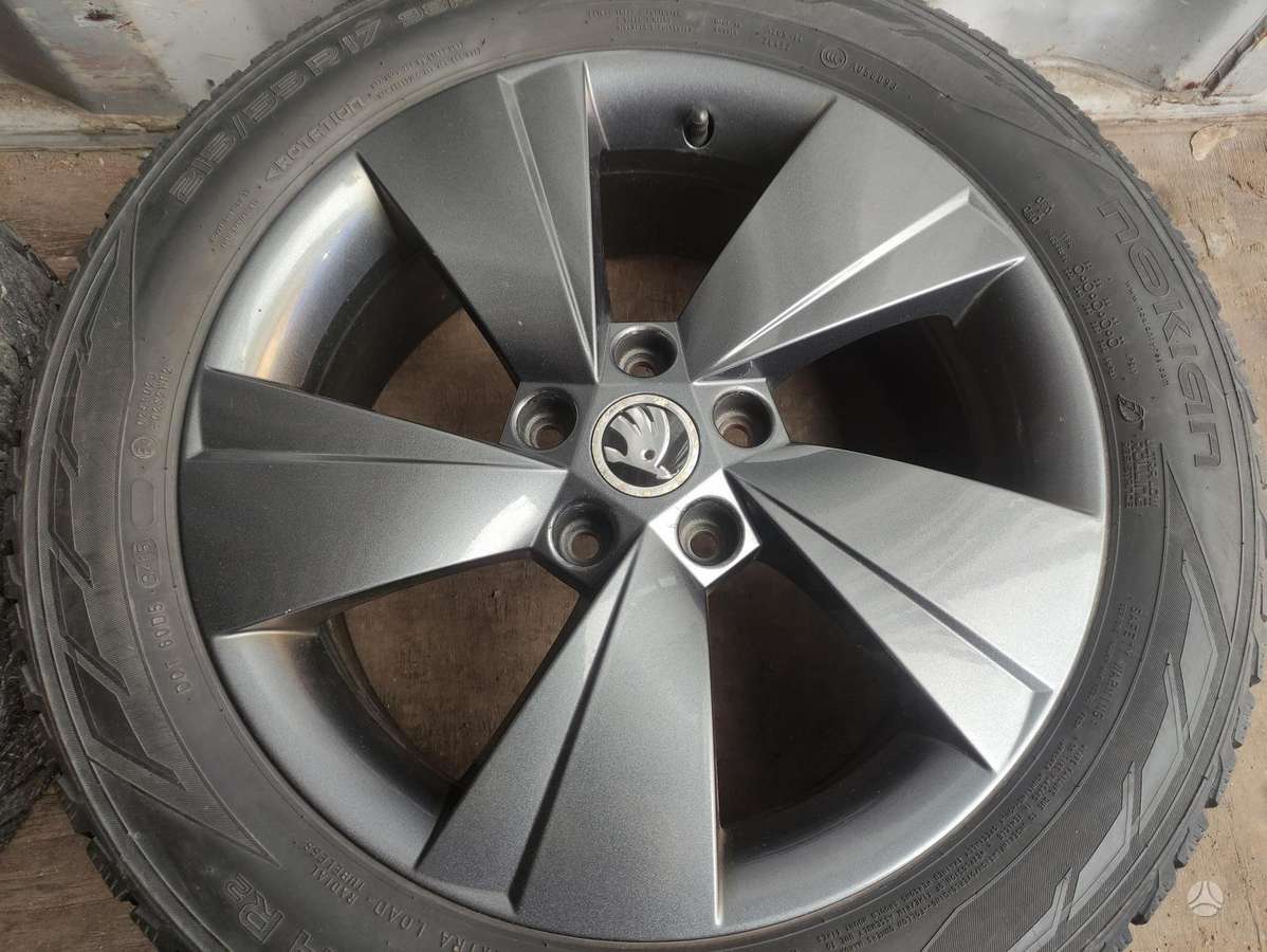 Skoda, light alloy, R17