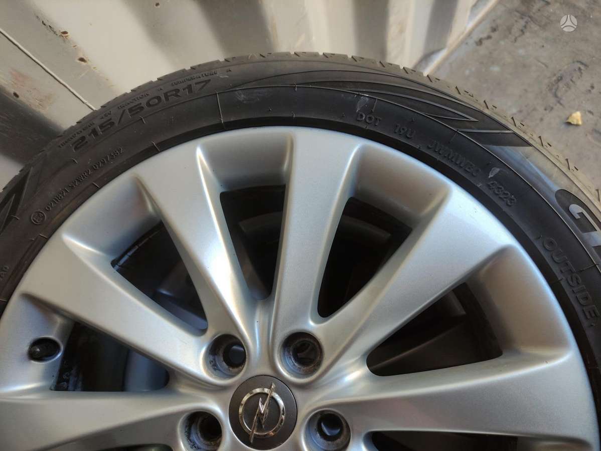 Opel, light alloy, R17