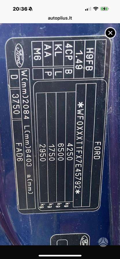 Ford Transit, other