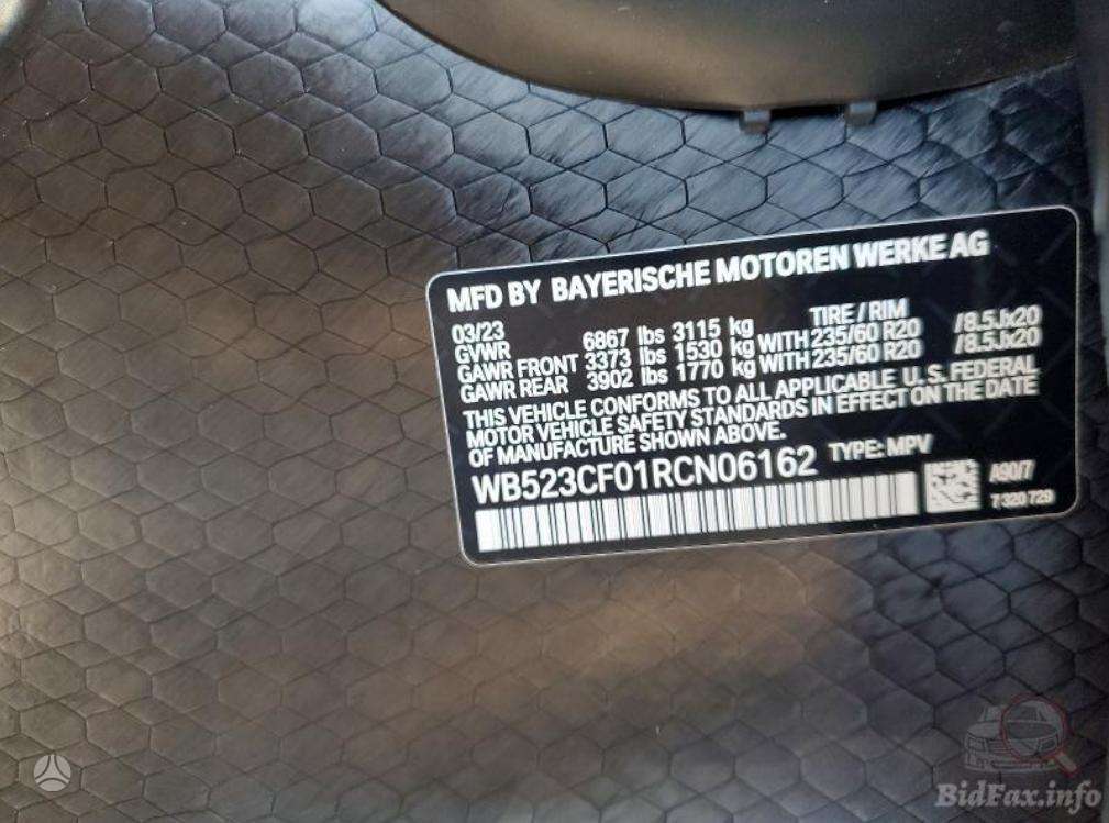 BMW iX, Внедорожник / Кроссовер