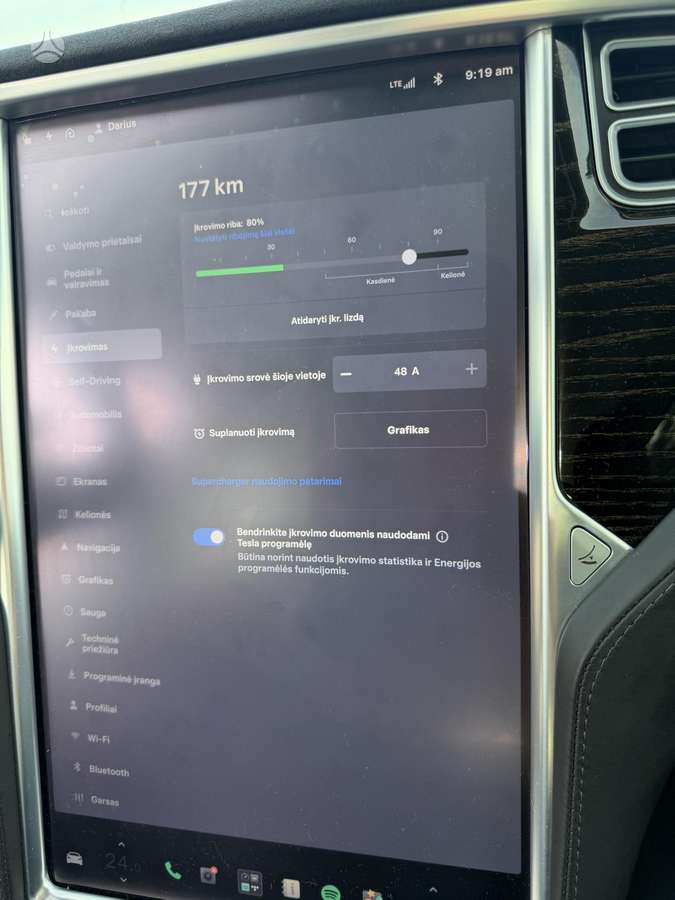 Tesla Model S, 90 кВт·ч, Хэтчбек