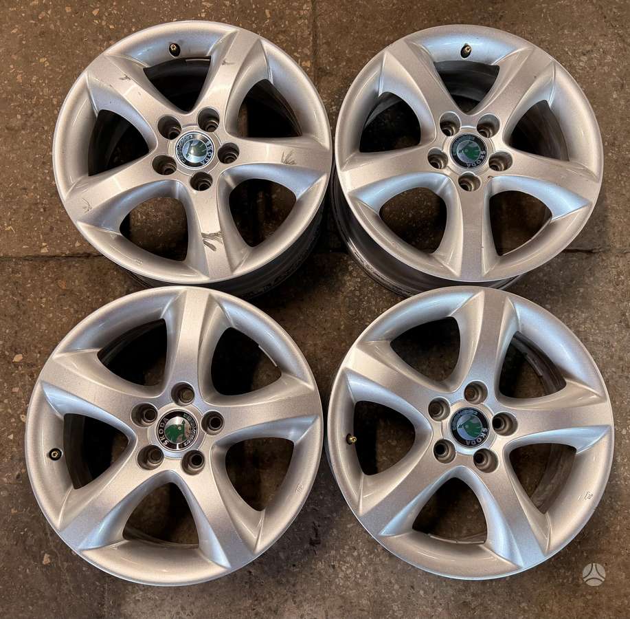 Skoda, light alloy, R15