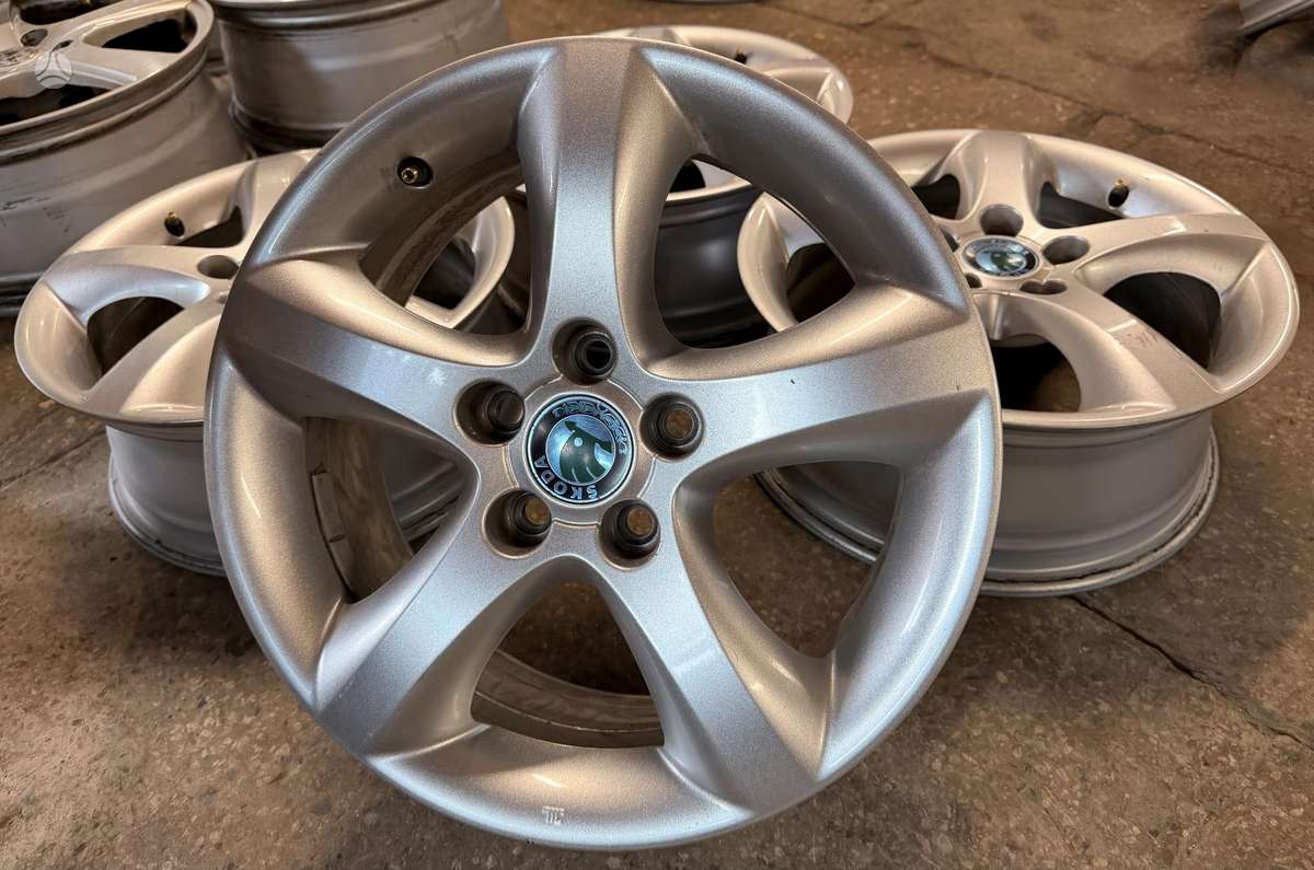 Skoda, light alloy, R15