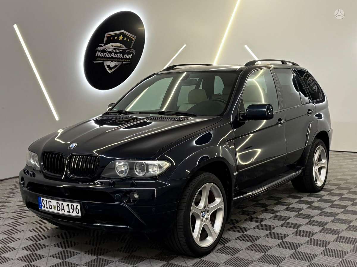 BMW X5, 3.0 l., off-road / crossover
