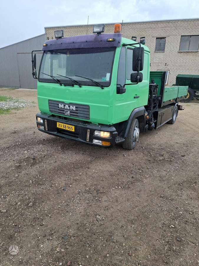 MAN 12.250, crane trucks
