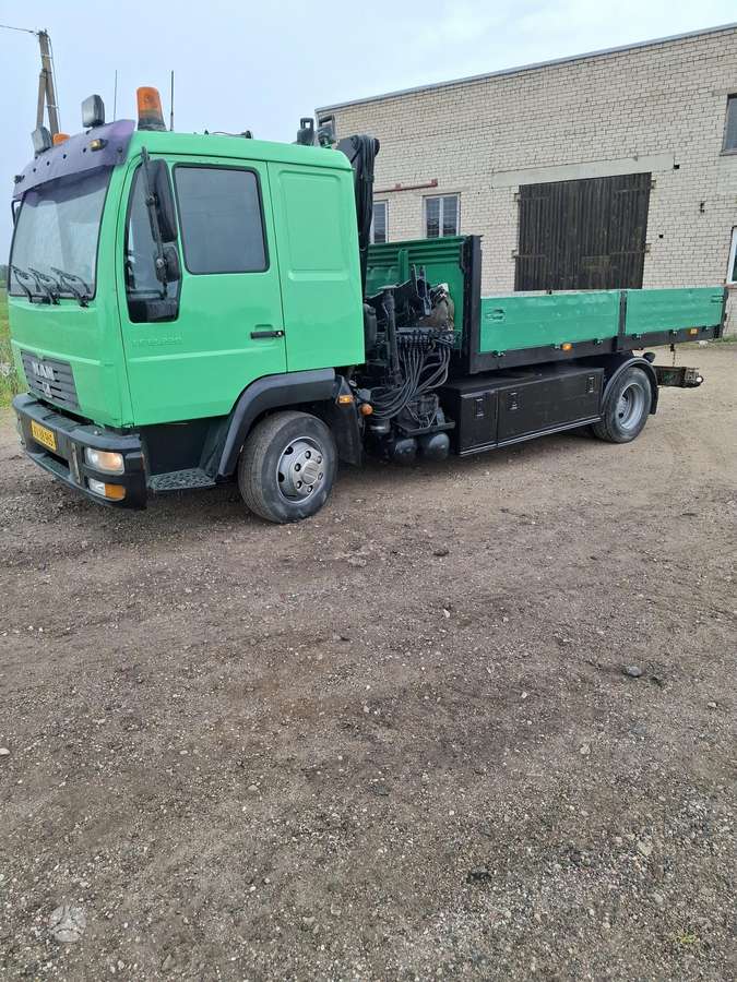 MAN 12.250, с краном