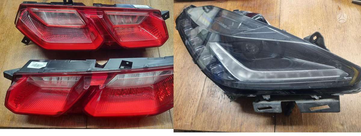 Chevrolet Corvette elektros sistemos dalys
