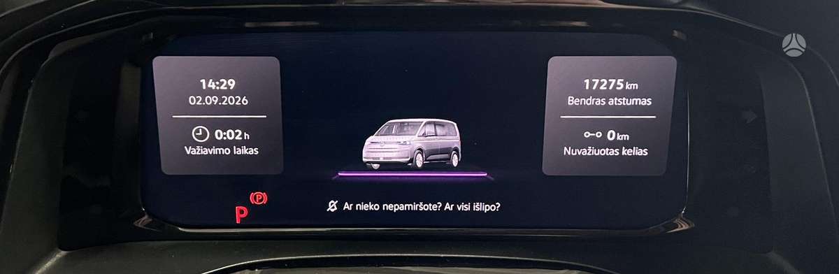 Volkswagen Multivan, 2.0 l., Минивэн