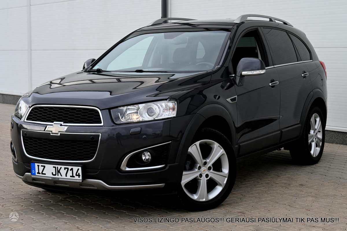 Chevrolet Captiva 2013 — interior