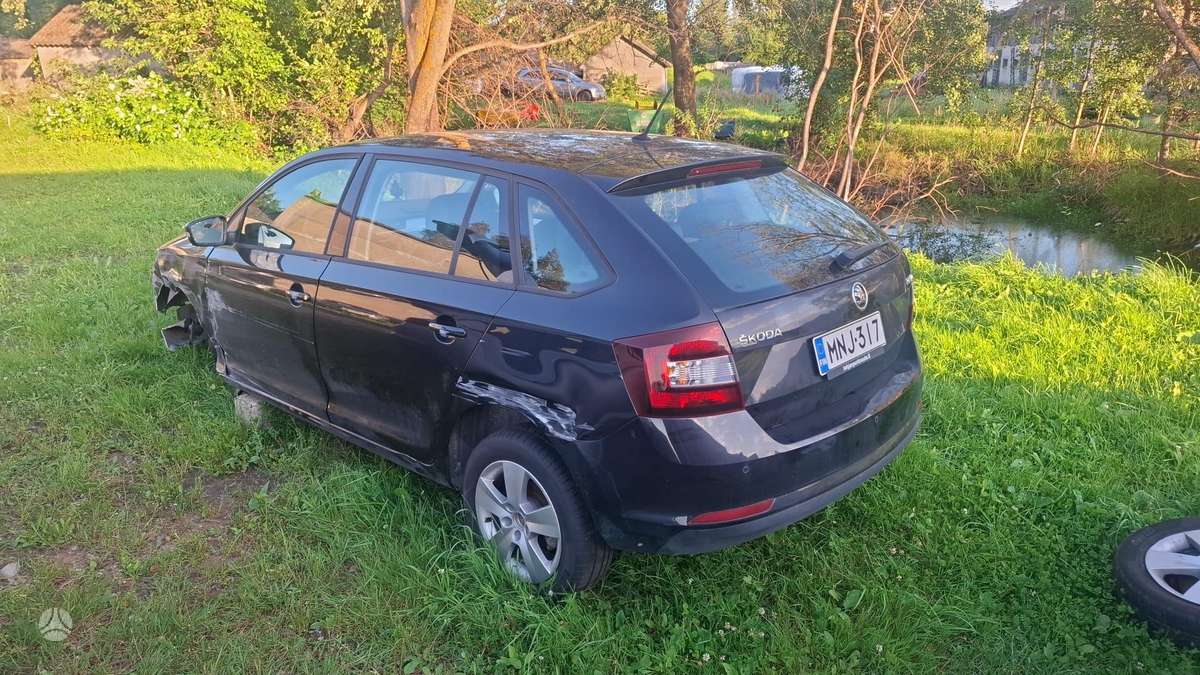 Skoda Rapid по частям. Dalimis