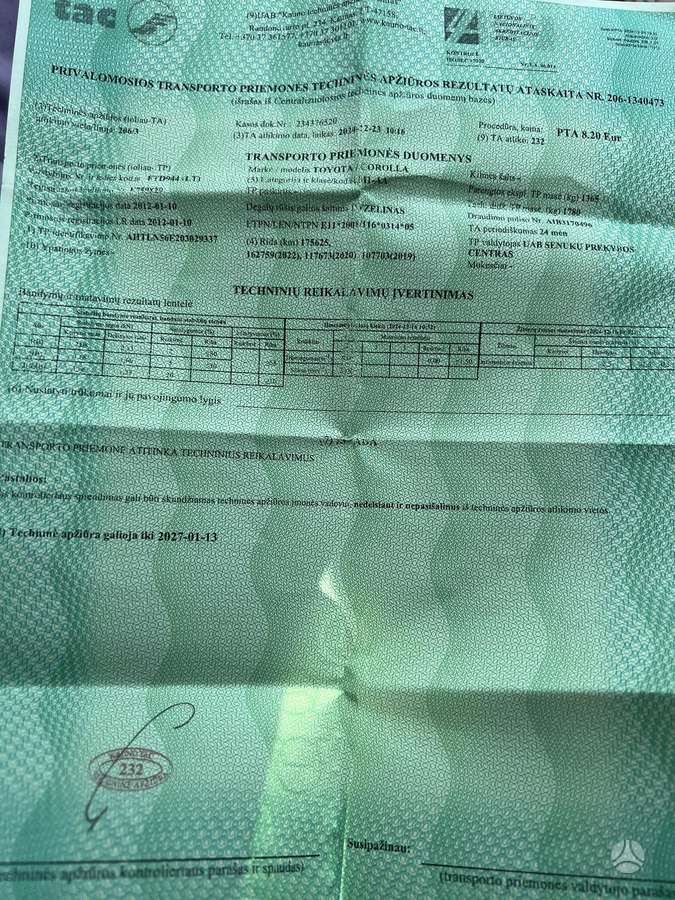 Toyota Corolla, 1.4 l., Седан
