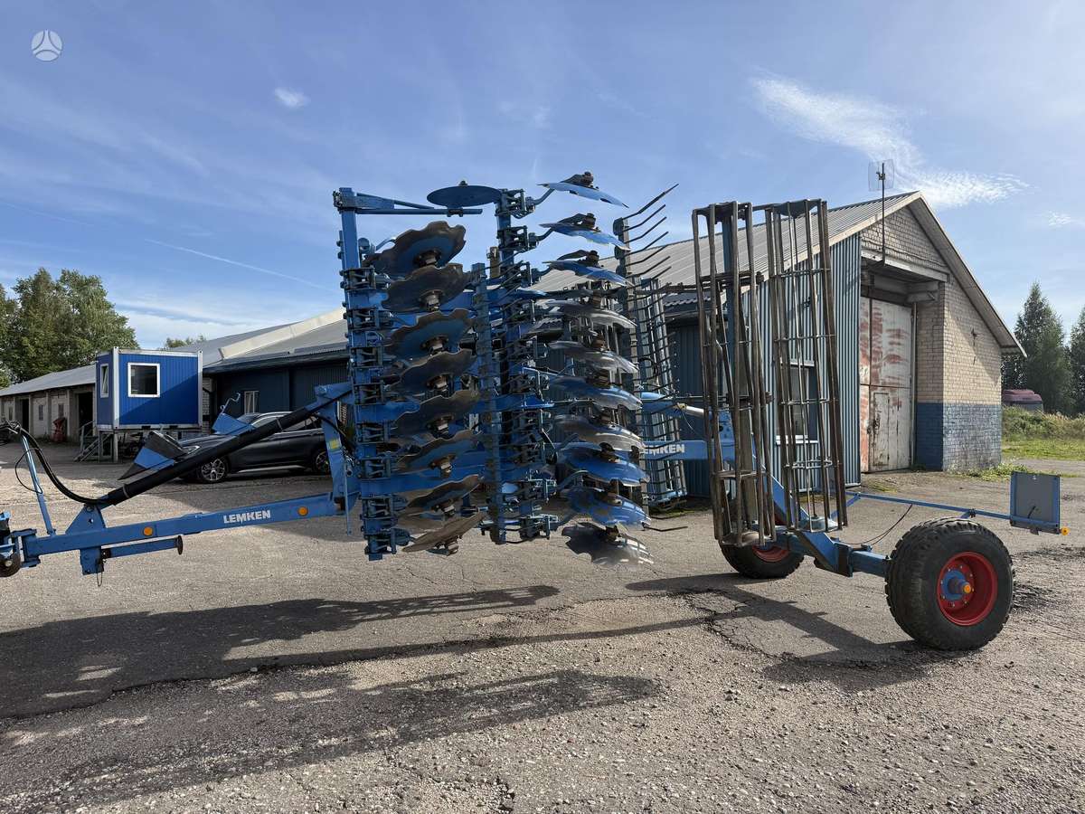 Lemken Rubin 9/450, scrapers, scrubbers