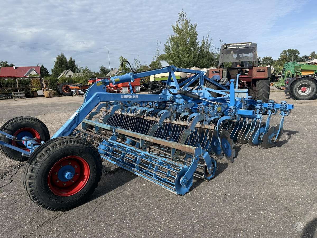 Lemken Rubin 9/450, scrapers, scrubbers