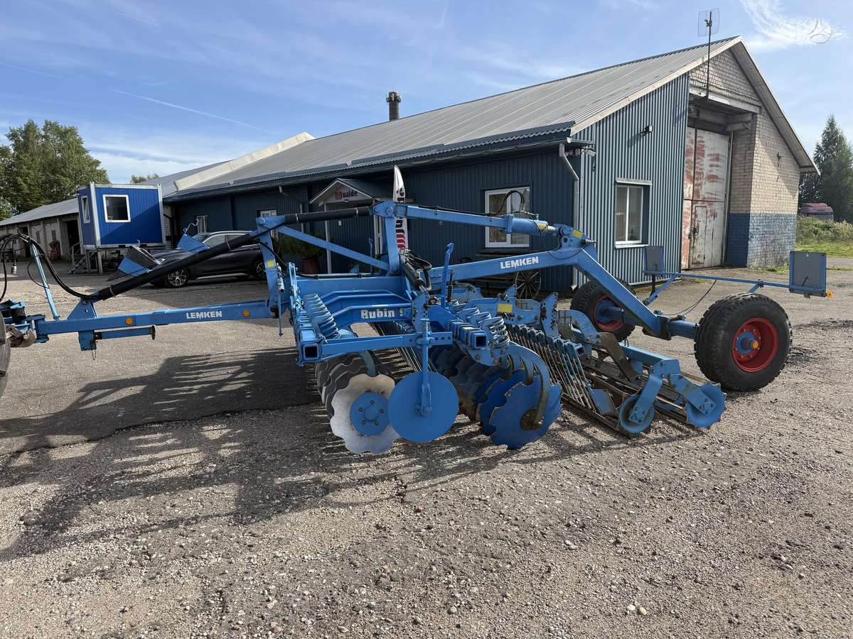 Lemken Rubin 9/450, scrapers, scrubbers
