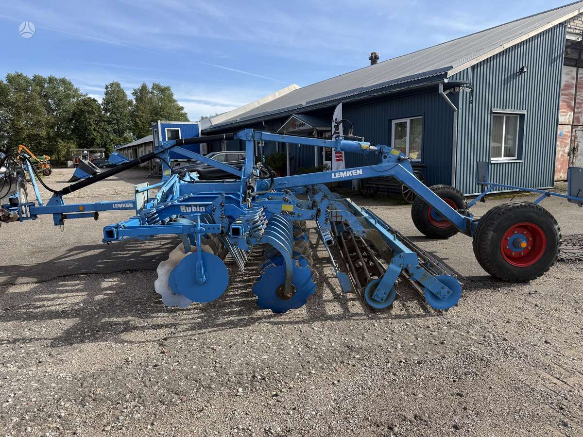 Lemken Rubin 9/450, scrapers, scrubbers