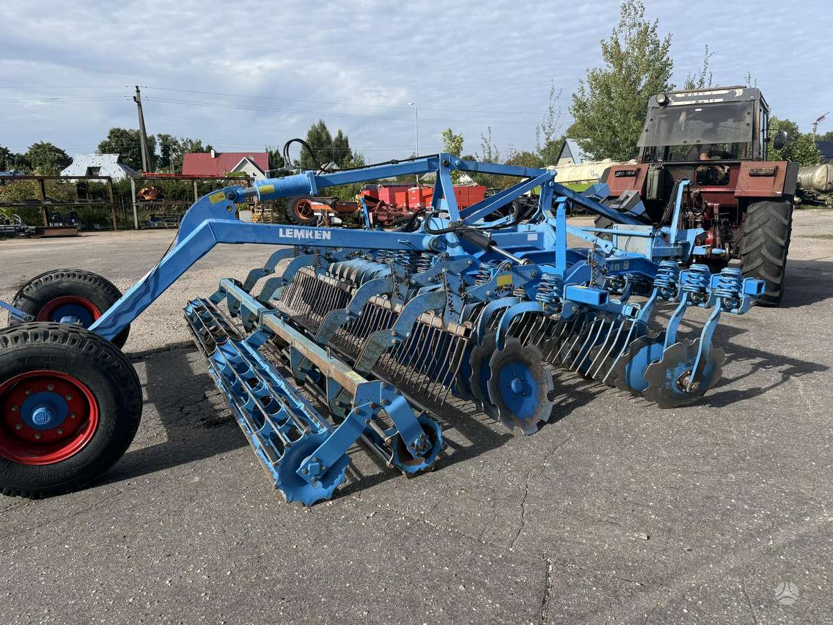 Lemken Rubin 9/450, scrapers, scrubbers