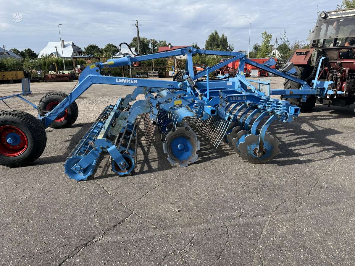 Lemken Rubin 9/450, scrapers, scrubbers