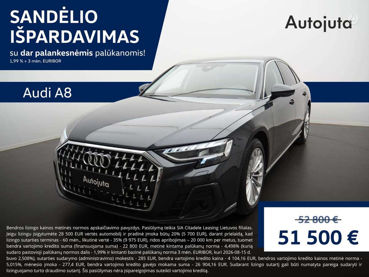 Audi A8, 3.0 l., Седан