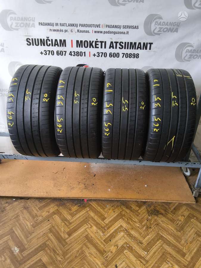 Michelin Pilot super sport, летние 265/35 R19