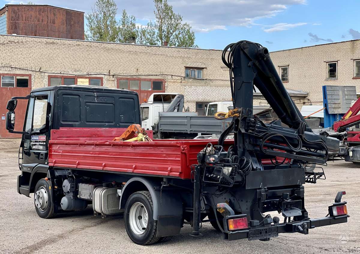 Iveco EUROCARGO, самосвалы с краном