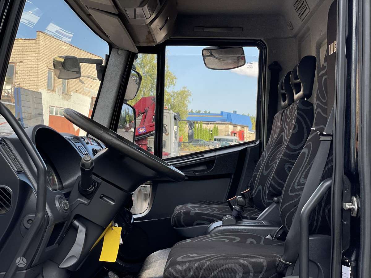Iveco EUROCARGO, самосвалы с краном