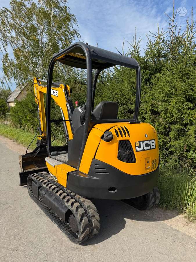 JCB 8026CTS, mini ekskavatoriai