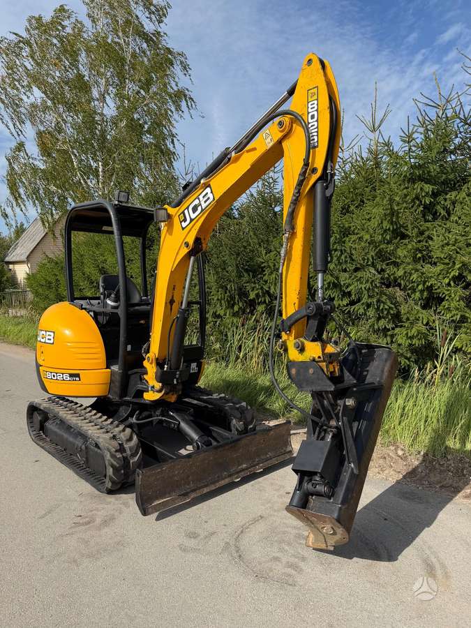 JCB 8026CTS, мини-экскаваторы