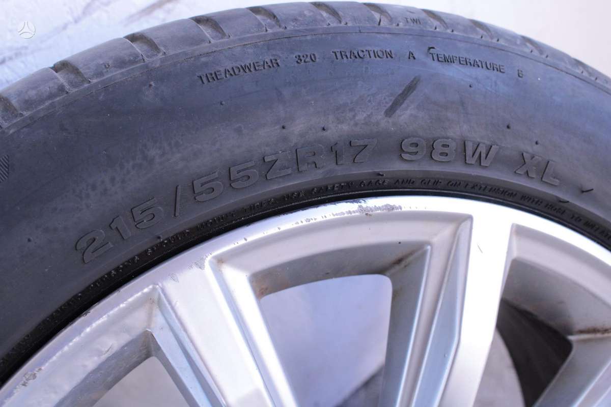 Volkswagen Passat B8, light alloy, R17