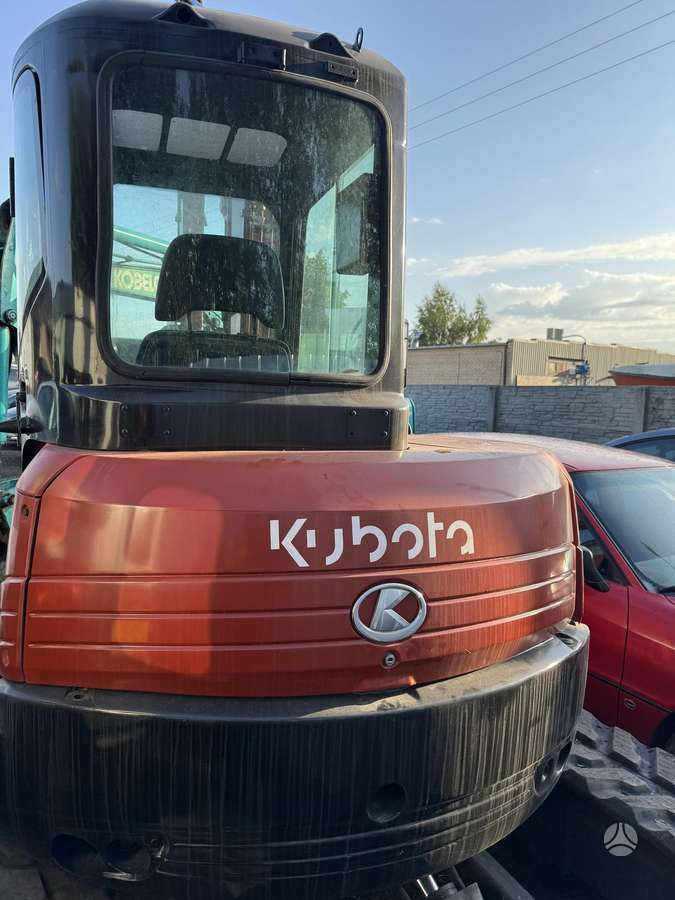 Kobelco S60, mini ekskavatoriai