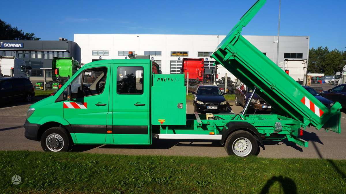 Mercedes-Benz Sprinter, dumpers / tippers