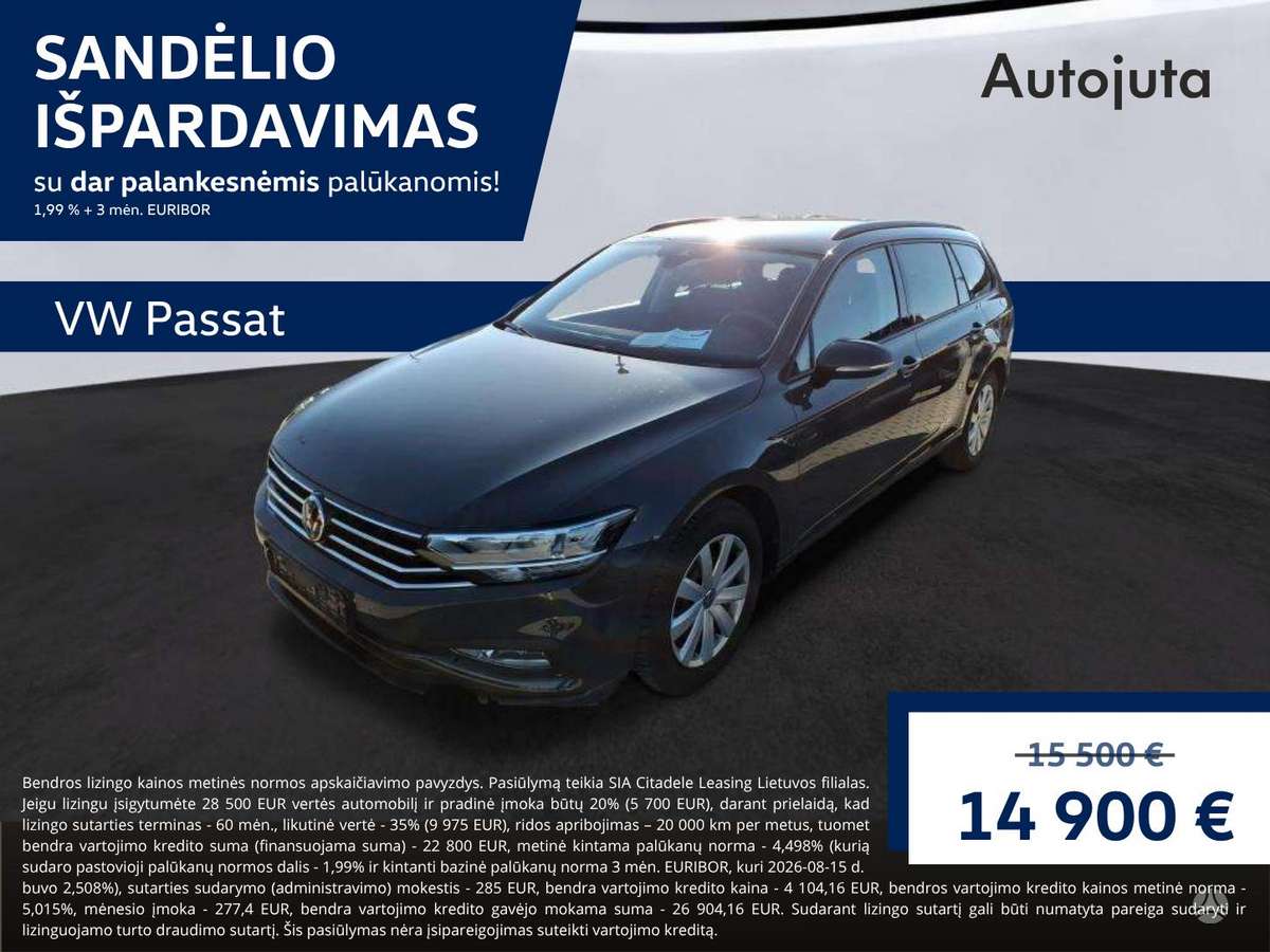 Volkswagen Passat, 2.0 l., Универсал