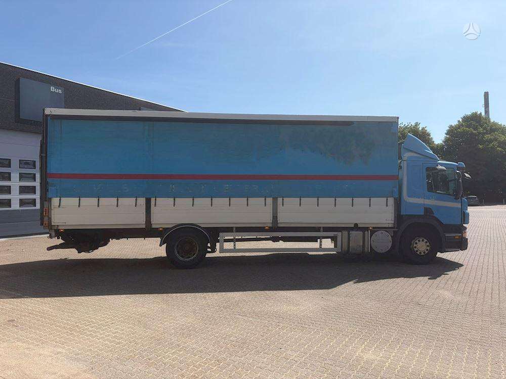 Scania P230, бортовые с шторами